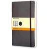 Image de Carnet Classique Grand Format Ligné Moleskine Couverture Souple Noir