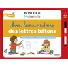 Image de Mon livre-ardoise des lettres bâtons : j'écris, j'efface, je progresse en m'amusant séverine cordier en occasion ou reconditionné