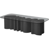 Image de SLIDE table basse AMORE TABLE (Gris - Polyéthylène et verre)