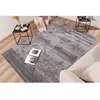 Image de Tapis - NAZAR RUGS - BIANCA - Gris - 80x150 cm - Motif abstrait en relief