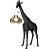 Image de QEEBOO lampadaire GIRAFFE IN LOVE XS (Noir - Polyéthylène)