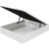 Image de UB DESIGN Sommier 180 x 200 Gala blanc 180x200cm double plateau