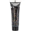 Image de Moon Creations - Gel holographique à grosses paillettes Moon Glitter noir