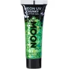 Image de Moon Creations - Gel néon à grosses paillettes Moon Glow vert