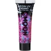 Image de Moon Creations - Gel néon à grosses paillettes Moon Glow violet