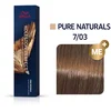 Image de Wella Professionals - Coloration permanente Koleston Perfect Me+ 7/03 blond foncé naturel doré