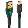 Image de Câble Audioquest USB-A USB-C Forest 1.5 m Vert et Noir