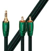 Image de Câble audio Jack 3,5mm Audioquest Evergreen 1 m Noir et vert
