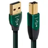 Image de Câble Audioquest USB-A USB-B Forest 1.5 m Vert et noir