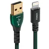 Image de Câble Audioquest Lightning USB-A Forest 1.5 m Vert et Noir