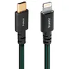 Image de Câble Lightning Audioquest USB-C Forest 0.75 m Vert et Noir