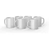 Image de Kit de 6 mugs en céramique personnalisable Cricut 340 ml Blanc