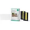 Image de Pack photo Cricut StickerPix Print + Cut  72 feuilles Blanc brillant + 2 recharges d'encre Noir et Jaune