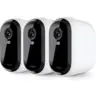 Image de Caméra de Sécurité Extérieure Essential 2K XL - 3 Caméras - Blanc