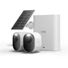 Image de Kit de 2 caméras de surveillance connectées Arlo Ultra 3 extérieure Blanc + 1 panneau solaire