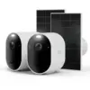 Image de Caméra de Sécurité 2K+ Arlo Pro 6 avec panneaux solaires - Blanc