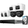 Image de eufy Système de sécurité NVR PoE S4, 2 caméras Bullet PTZ et 2 caméras tourelle