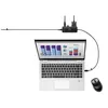 Image de Concentrateur USB-C de voyage pour EliteBook 645 G9/655 G9/Fortis 14 G10/Pro x360/ProBook 445 G9/455 G9/Fortis 14 G9 HP G2 Noir