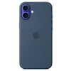 Image de Coque en silicone avec MagSafe pour iPhone 16 Plus Denim