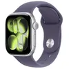 Image de Apple Watch Series 11 GPS 42mm Boitier en Aluminium Argent avec Bracelet Sport Brume Violette - M/L