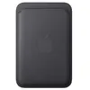 Image de Apple Porte cartes en tissage fin avec MagSafe noir pour iPhone