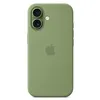 Image de Coque Apple en silicone avec MagSafe vert ardoise pour iPhone 17