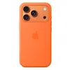 Image de Coque Apple en silicone avec MagSafe orange pour iPhone 17 Pro
