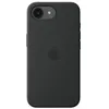 Image de Coque en silicone avec MagSafe Apple Noir pour iPhone 17e