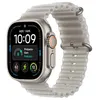Image de Apple Watch Ultra 4 GPS + Cellular 49 mm Boîtier en titane Naturel avec Bracelet Océan Gris translucide