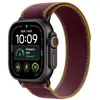 Image de Apple Watch Ultra 4 GPS + Cellular 49 mm Boîtier en titane Noir avec Boucle Trail Bordeaux - S/M