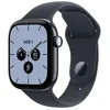 Image de Apple Watch Series 12 GPS + Cellular 46 mm Boîtier en céramique Bleu nuit avec Bracelet Sport Bleu marine - S/M