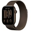 Image de Apple Watch Series 12 GPS 42 mm Boîtier en aluminium Bronze foncé avec Boucle milanaise Bronze foncé