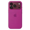Image de Coque en silicone Apple avec MagSafe Magenta pour iPhone 18 Pro