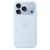 Image de Coque en silicone Apple avec MagSafe Bleu lumineux pour iPhone 18 Pro