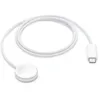 Image de Câble de charge rapide magnétique vers USB C Blanc pour Apple Watch 1 m