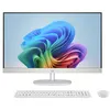 Image de PC tout-en-un HP 27-cr0077nf 27" AMD Ryzen  7 16 Go RAM 512 Go SSD Blanc coquillage