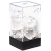 Image de Jeu de rôles Chessex Set de 7 dés Transparent et Blanc