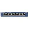 Image de Switch réseau Gigabit RJ45 Netgear ProSAFE GS108GE 8 ports Bleu