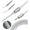 Image de Câble Upgrade asymétrique Meze audio mono 3,5 mm à 3,5 mm Cuivre plaqué Argent