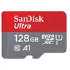 Image de Carte mémoire micro SD SanDisk Ultra 128 Go Rouge et Gris