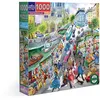 Image de Puzzle 1000 pièces Eeboo Paris Bookseller