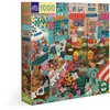 Image de Puzzle 1000 pièces Eeboo English Green Market