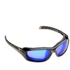 Image de Lunettes Gravity Polarized Blue Mirror Black Crystal Frame