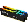 Image de Barrette mémoire RAM Kingston FURY Beast RGB 32 Go (Kit de 2 x 16 Go) DDR5 6000 MHz CL30