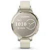 Image de Montre connectée Garmin Lily 2 Active Or Lunaire avec bracelet en silicone Blanc