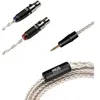 Image de Câble asymétrique Meze audio mini XLR a 3,5 mm Argent