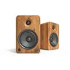 Image de Enceintes actives Hifi Bluetooth Kanto YU6 Noyer Vendues par paire
