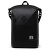 Image de Sac à dos Herschel Weather Resistant Roll Top Noir