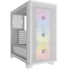 Image de Boîtier PC Corsair 3000D AIRFLOW moyen tour blanc RGB avec panneau latéral verre trempé