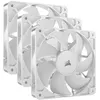 Image de Pack de 3 ventilateurs PC Corsair RS120 120 mm blanc